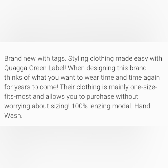 💙💚Quagga GreenLabel Woven Ruana - Exclusive Print! - Picture 7 of 13